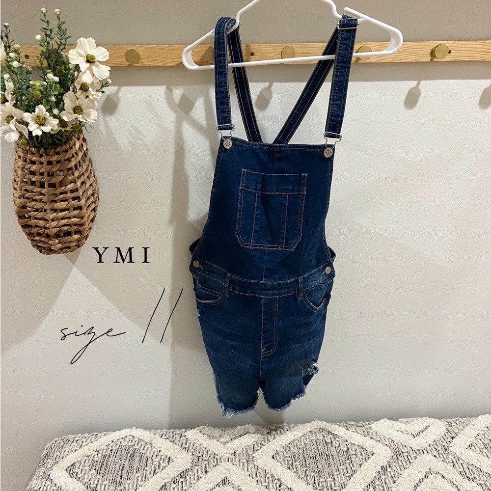 YMI denim overalls